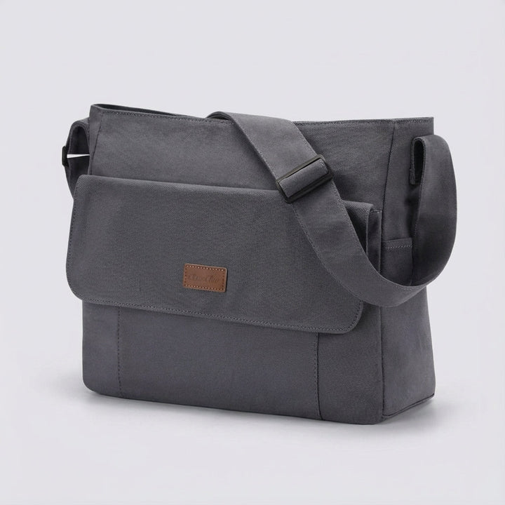 Robuste Laptop-Schultertasche von Satchelix. Ideal als Businesstasche, Uni- oder Pendeltasche für Alltag & Arbeit.