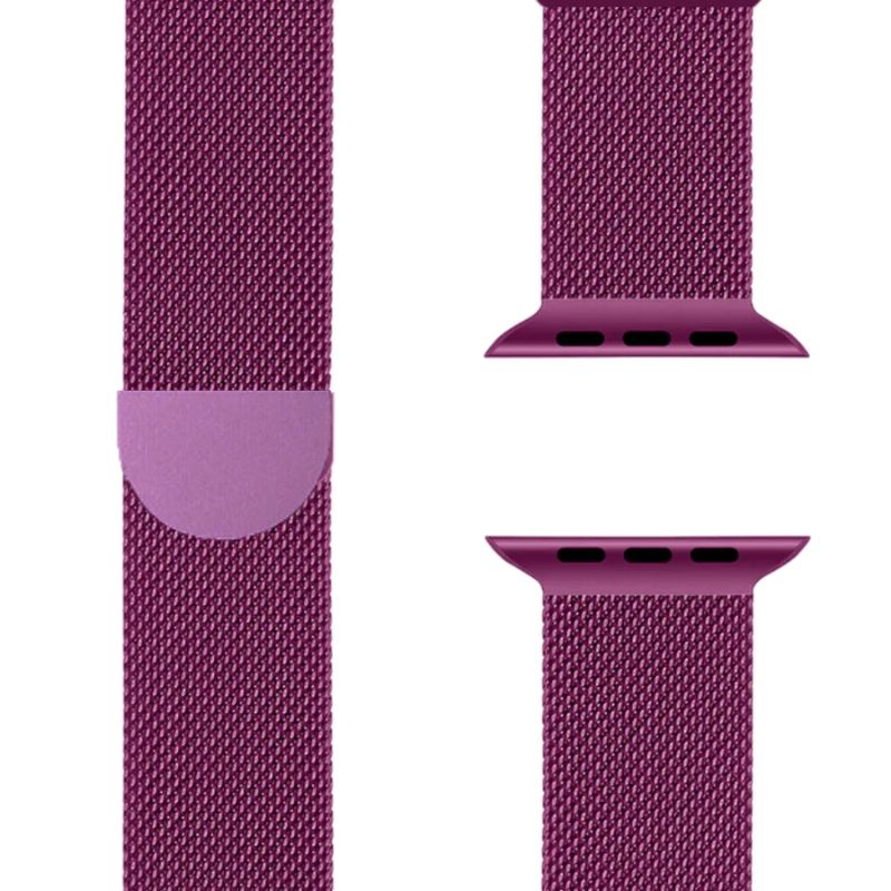 Komfortables unisex Milanaise Apple Watch Armband, keine Druckstellen.