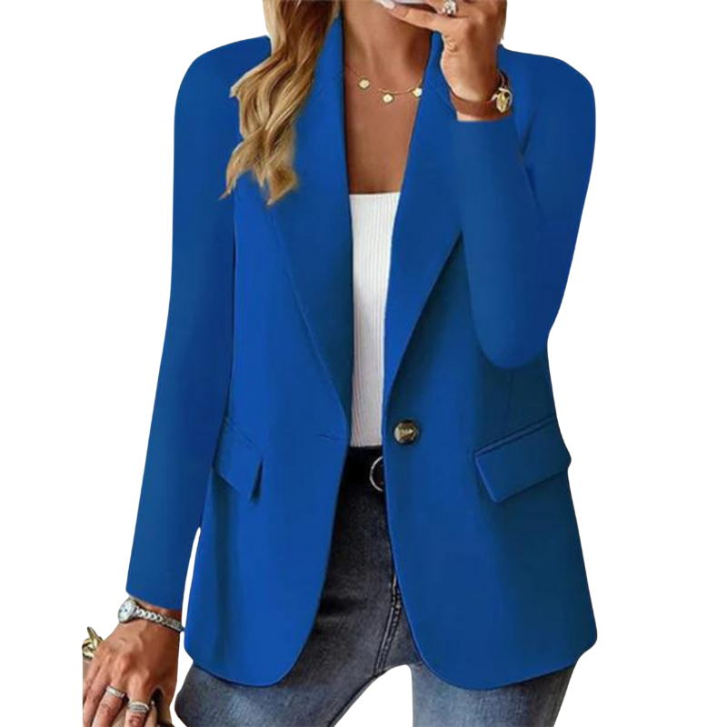 Zeitloser Damen Blazer als Modeaccessoire. Eleganter Look für diverse Outfits.