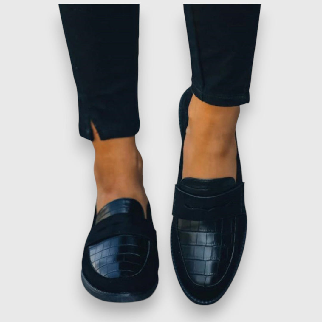 Damen Mokassin Slipper, atmungsaktive Frühlings- und Sommerschuhe. Hoher Tragekomfort für lange Tage.