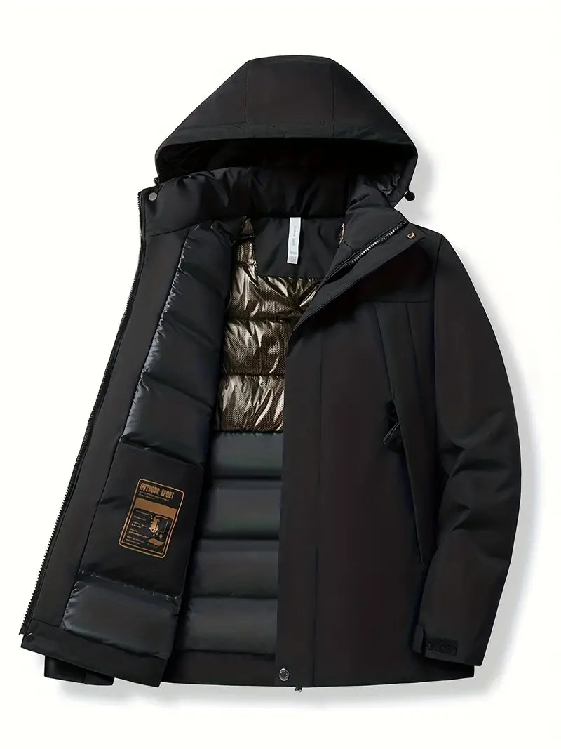Modische Damen Freizeitjacke mit Kapuze, winddicht und thermoisoliert. Perfekt für Herbstmode und Kälteschutz.