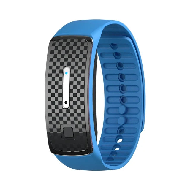 Ultraschall-Mückenschutz-Armband für Outdoor-Aktivitäten, chemiefrei & wiederaufladbar.