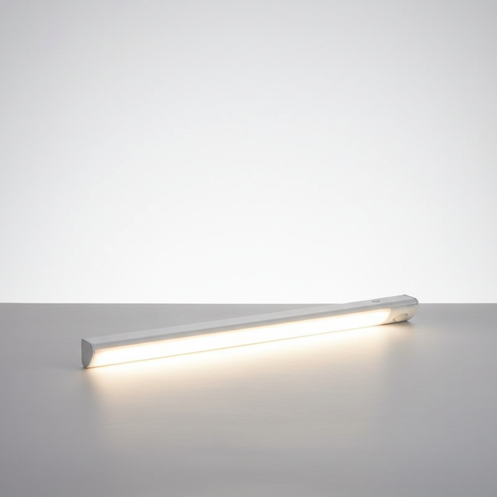 AuraStrip magnetische LED-Streifenleuchte, USB-aufladbar, dimmbar mit Bewegungssensor für Schränke.