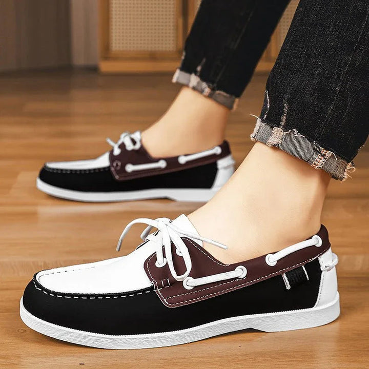 Sommerliche Herren Slipper: leicht, luftig & mit bequemer Komfortsohle für heisse Tage.