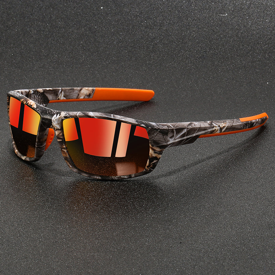 Herren Sportsonnenbrille, polarisiert, für Outdoor-Aktivitäten & Freizeit. Bietet optimalen UV-Schutz.