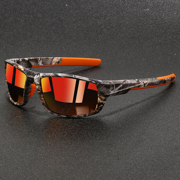Herren Sportsonnenbrille, polarisiert, für Outdoor-Aktivitäten & Freizeit. Bietet optimalen UV-Schutz.