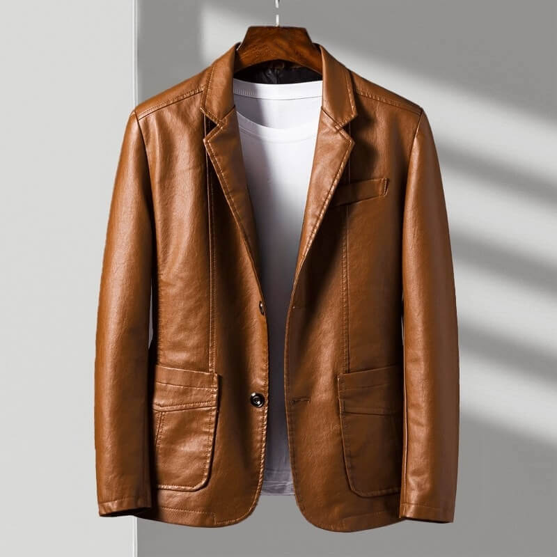 Herren Vintage Übergangsjacke in klassischem Design; ideal für stilvolle Männer und verschiedene Jahreszeiten.