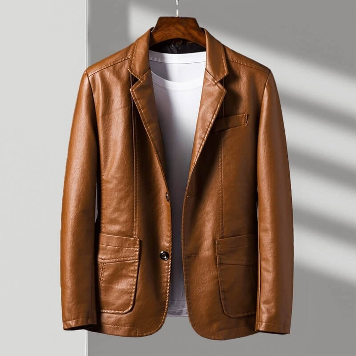 Herren Vintage Übergangsjacke in klassischem Design; ideal für stilvolle Männer und verschiedene Jahreszeiten.