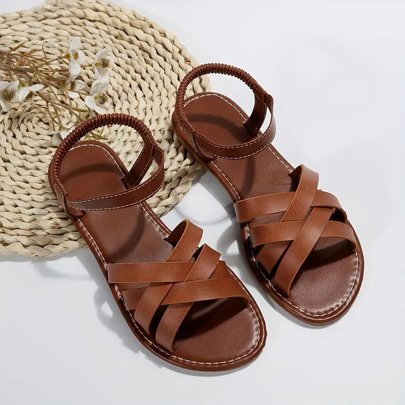 Bequeme Damen Orthopädische Sandalen mit ergonomischer Fußgewölbeunterstützung und rutschfester Sohle.