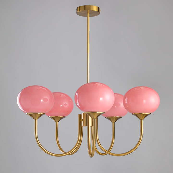 Moderne LED Leuchte AuroraLux, Design Kronleuchter für ein helles Zuhause.