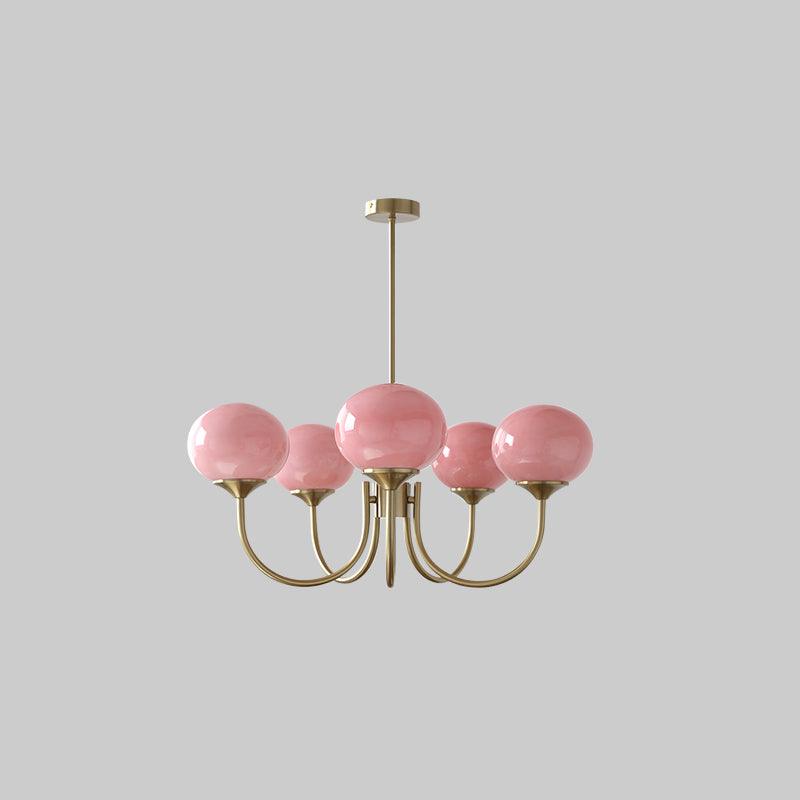 Schlafzimmer LED-Lampe AuroraLux, Design Kronleuchter für gemütliche Atmosphäre.
