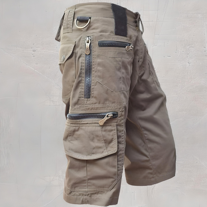 Robuste Herren Outdoor-Shorts, Cargo-Stil, taktisch, atmungsaktiv, ideal für Freizeit & Abenteuer.