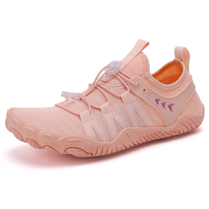 Flexible Barfußschuhe mit griffiger Sohle für Damen & Herren. Optimal für natürliche Bewegungsfreiheit bei Sport und am Strand.