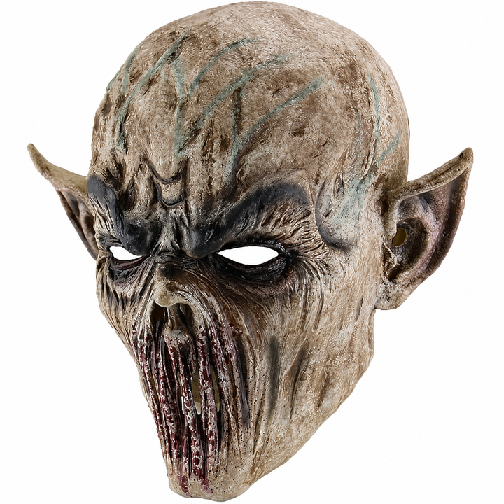 Gruselige Erwachsenen Monster Maske für Halloween & Karneval. Realistische Ganzgesichts Horror Maske als Kostüm Zubehör.