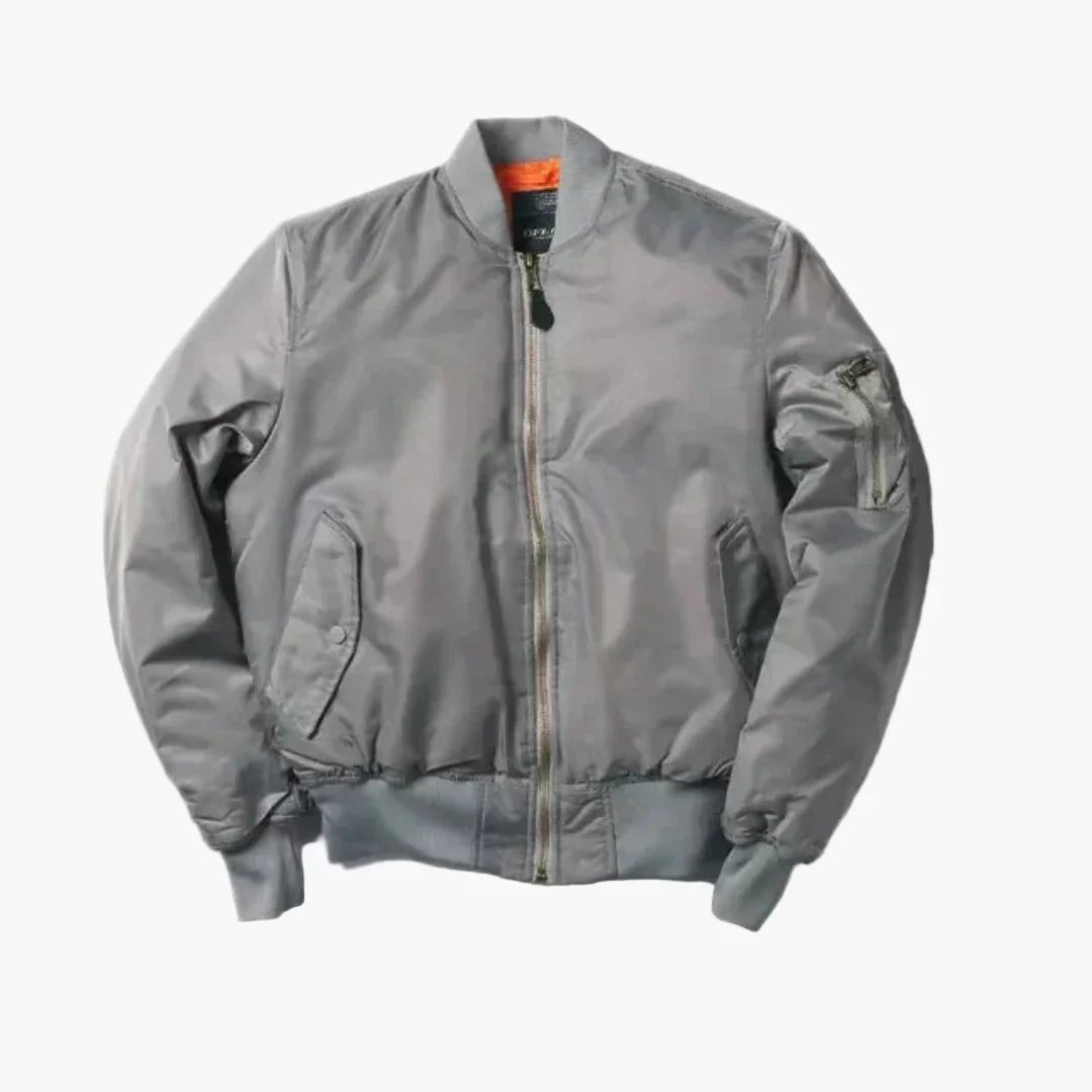 Bequeme Unisex Bomberjacke, ein vielseitiges Must-have für jeden modischen Kleiderschrank.