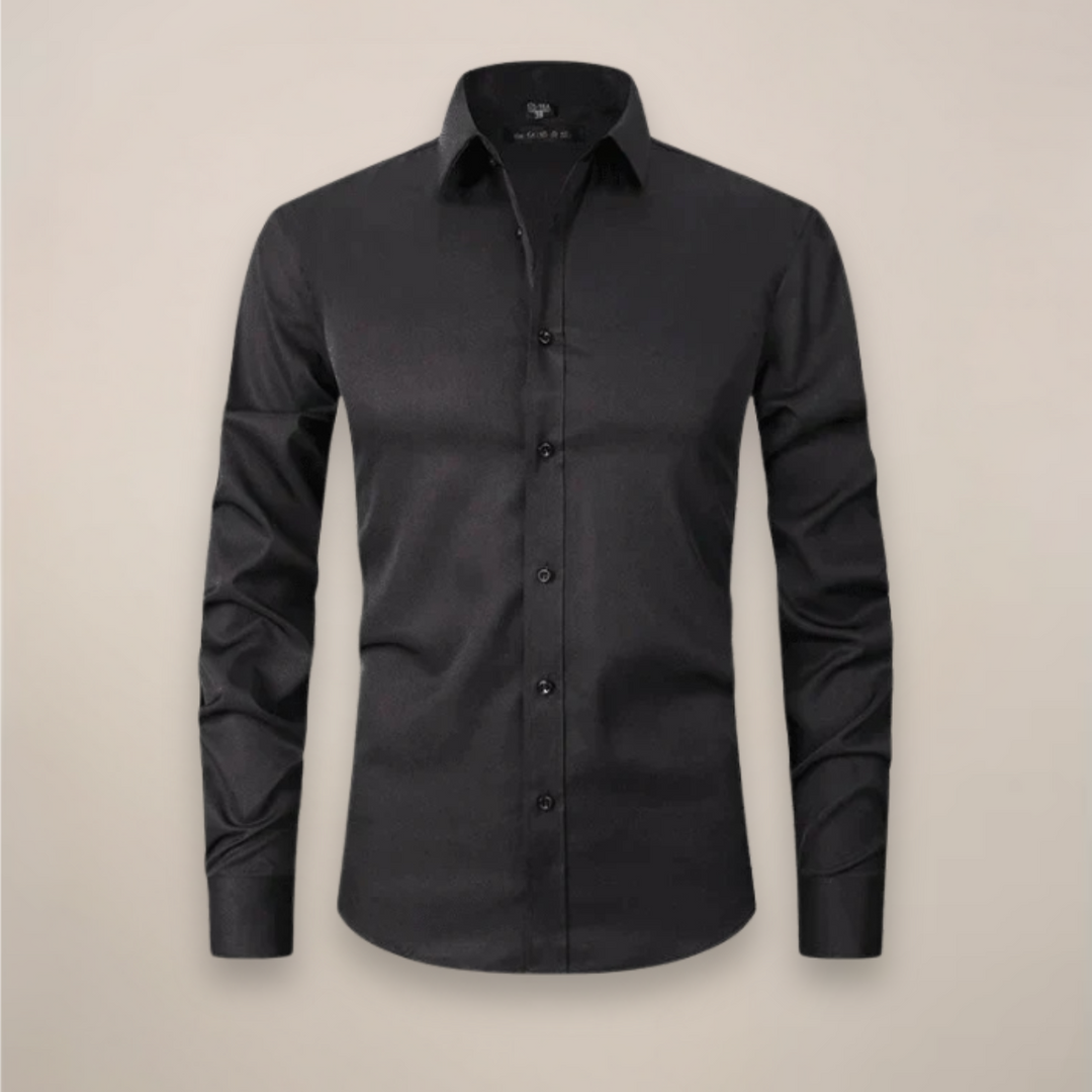 Vielseitiges Freizeithemd für Herren, Langarm, Regular Fit. Ideal für Smart Casual Looks & entspannte Tage.