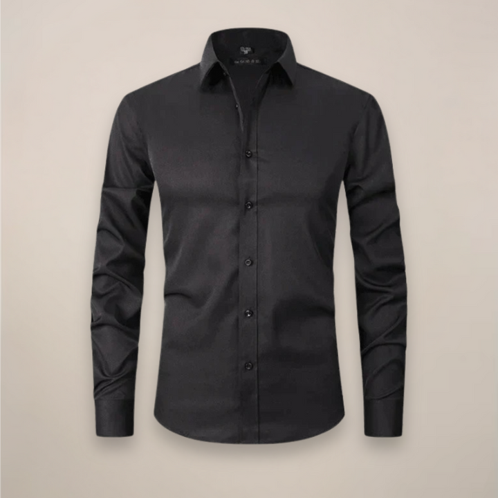 Vielseitiges Freizeithemd für Herren, Langarm, Regular Fit. Ideal für Smart Casual Looks & entspannte Tage.