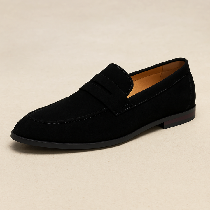 Komfortable grüne Herren Loafer, stilvolle Slipper für Männermode, perfekt für elegante Anlässe und Alltag.