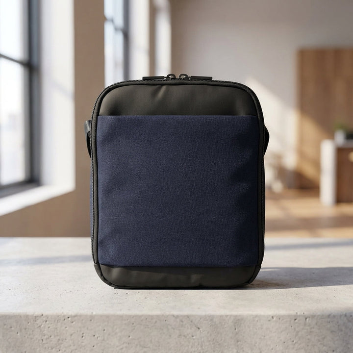 Unisex Messenger Tasche CarryGuard mit intelligentem Organizer & RFID-Schutz. Ideal für Alltag & Reisen.