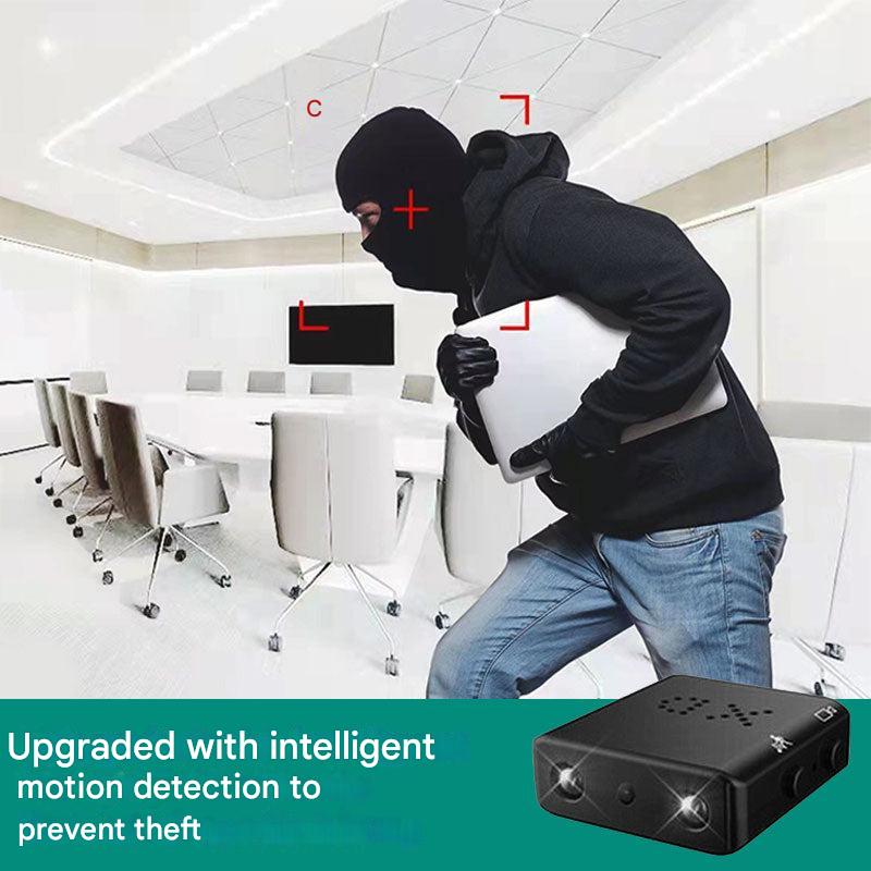 Vigilio Mini HD Überwachungskamera mit Nachtsicht, ideal für diskreten Heim- und Büroüberwachung.