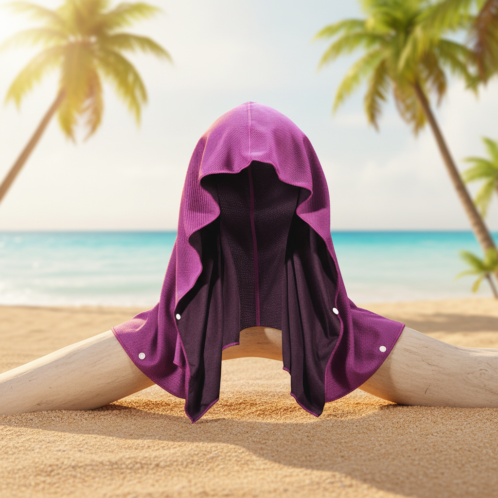 Unisex Mikrofaser UV-Schutzhandtuch. Kühlendes und schnelltrocknendes CoolTowel für Sport, Outdoor und Sonnenschutz.