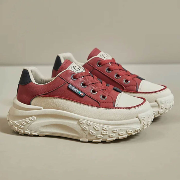 Damen Orthopädische Schuhe mit modischer Höhenverstärkung, Keilabsatz für Komfort & Stil im Alltag.