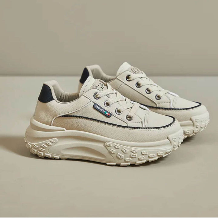Gesundheitsschuhe für Damen: Orthopädisch, bequemer Keilabsatz & modische Höhenverstärkung für optimale Fussunterstützung.