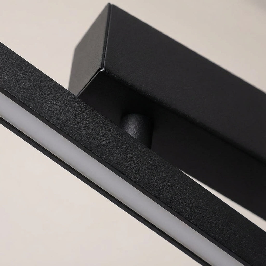 Elegante Deckenbeleuchtung: minimalistische LED-Leuchte Aerolite für Schlafzimmer.