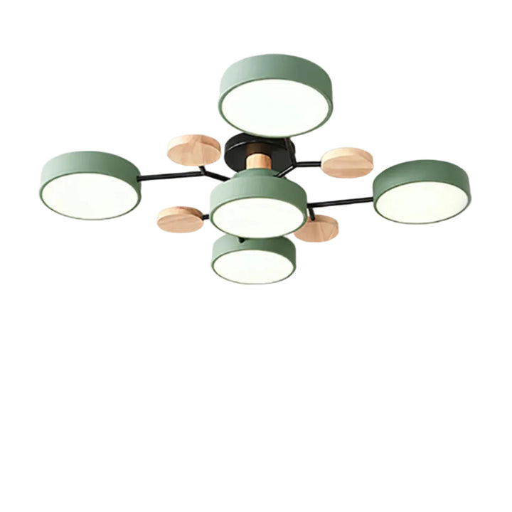 Minimalistische LED Deckenlampe, schlank und elegant, perfekt für moderne Innenbeleuchtung und ein helles Ambiente.