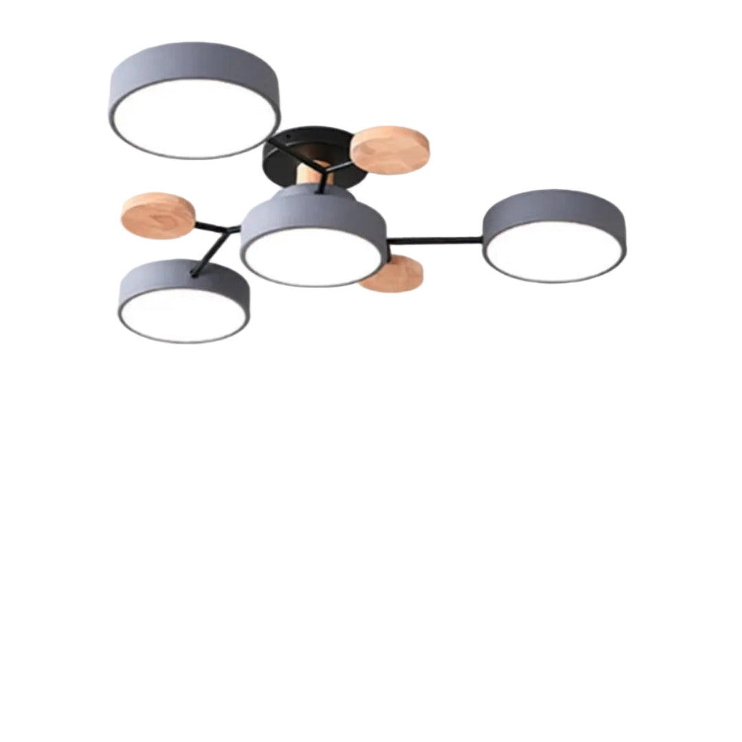 Stilvolle, runde LED Deckenleuchte mit modernem Design, energieeffizient und ideal für jede zeitgemäße Einrichtung.