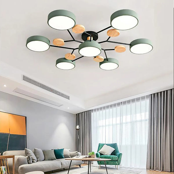 Designlampe: Schlichte, schlanke LED Deckenlampe mit anpassbarem Licht für moderne und funktionale Deckenbeleuchtung.