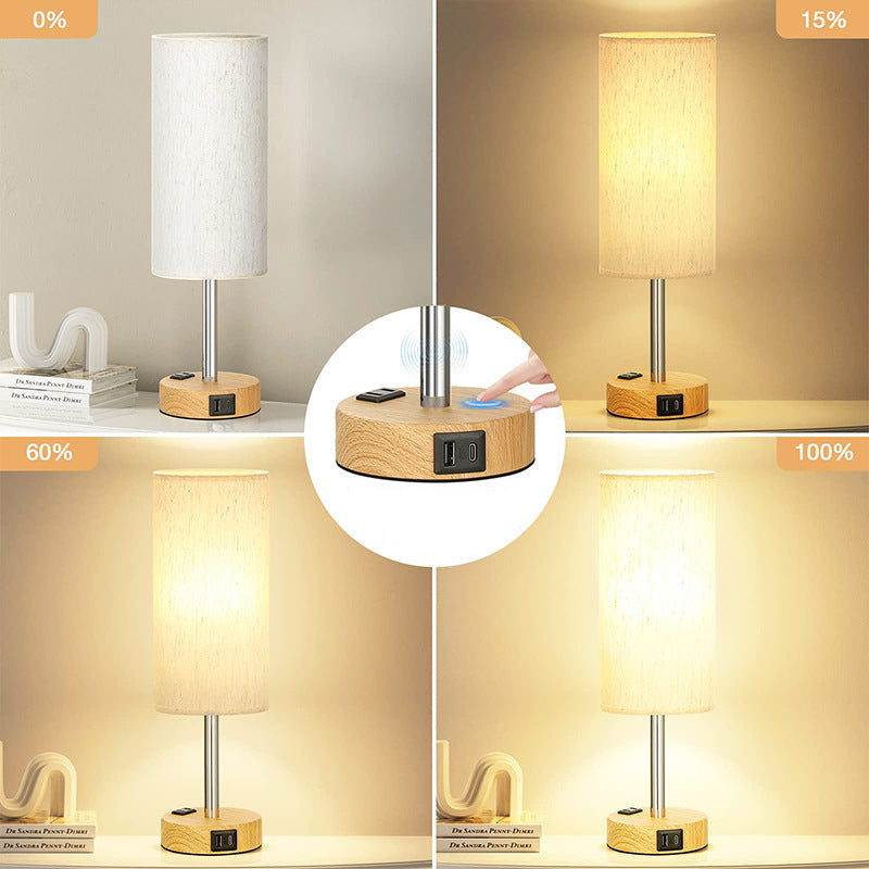 Serenbeam Touch-Nachttischlampe, dimmbar, perfekt für eine warme Beleuchtung und Lesestunden im Schlafzimmer.