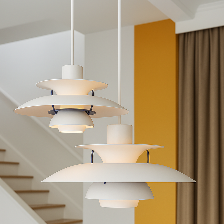 Energiesparende runde LED Deckenleuchte, dimmbar für individuelles Lichtambiente.