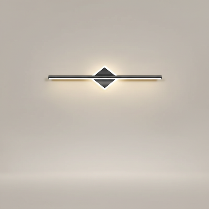 Stilvolle LED-Wandleuchte Opalight: Modernes Design, warmes, blendfreies Licht. Ideal für gemütliche Atmosphäre im Wohnzimmer.