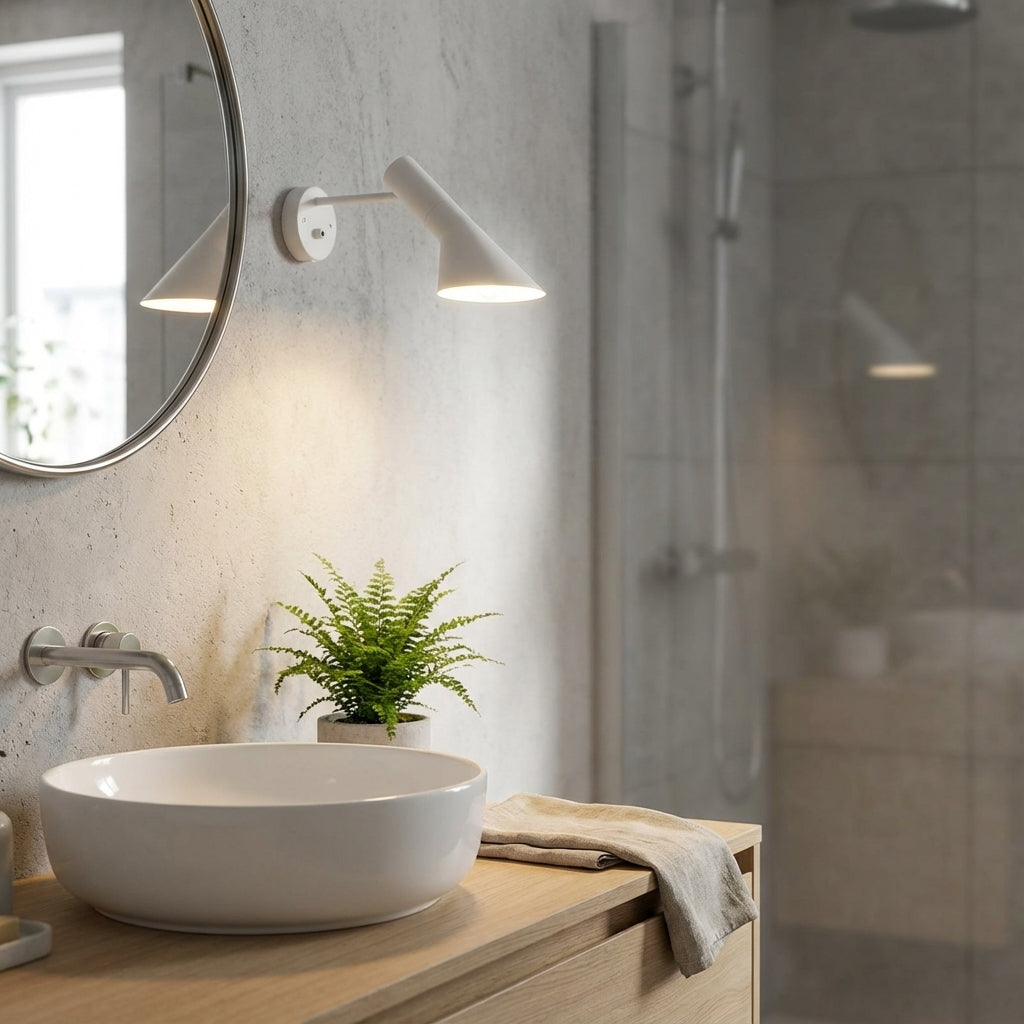 Moderne modulare LED Wandlampe Touchara aus Aluminium, dimmbar für flexibles Ambiente.