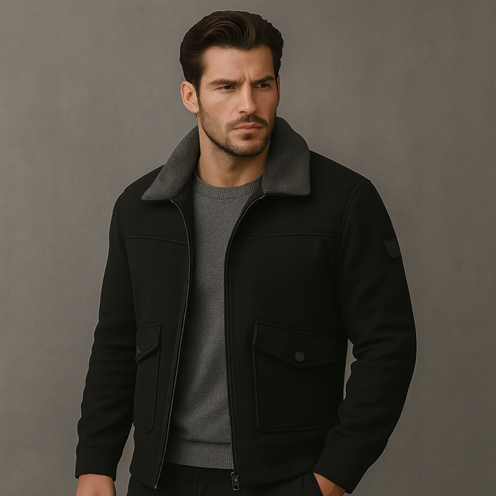 Warme Herren Winterjacke für Freizeit und Alltag, stilvoll und robust, schützt optimal vor Kälte. Perfekt für Wintermode.