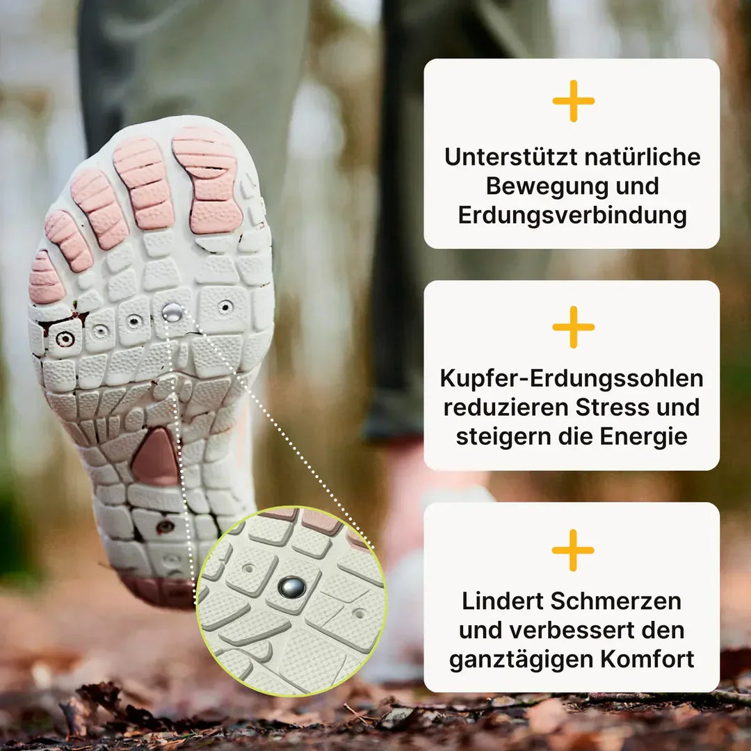 Unisex Bewegungsschuhe, Barfußschuh-Design, leicht & flexibel, mit rutschfester Outdoor-Sohle.