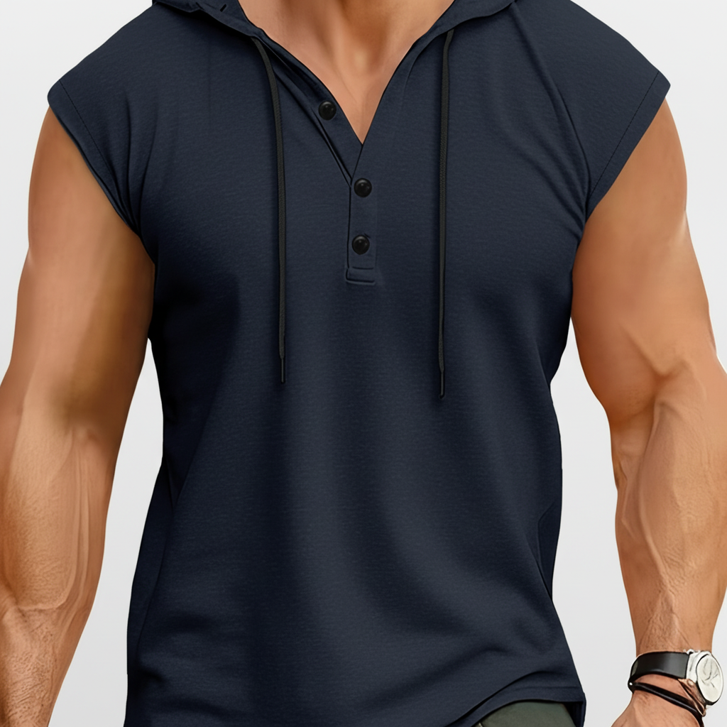 Vielseitiges Herren Tanktop ärmellos: Schnelltrocknend, atmungsaktiv für Sport, Fitness & Alltag.