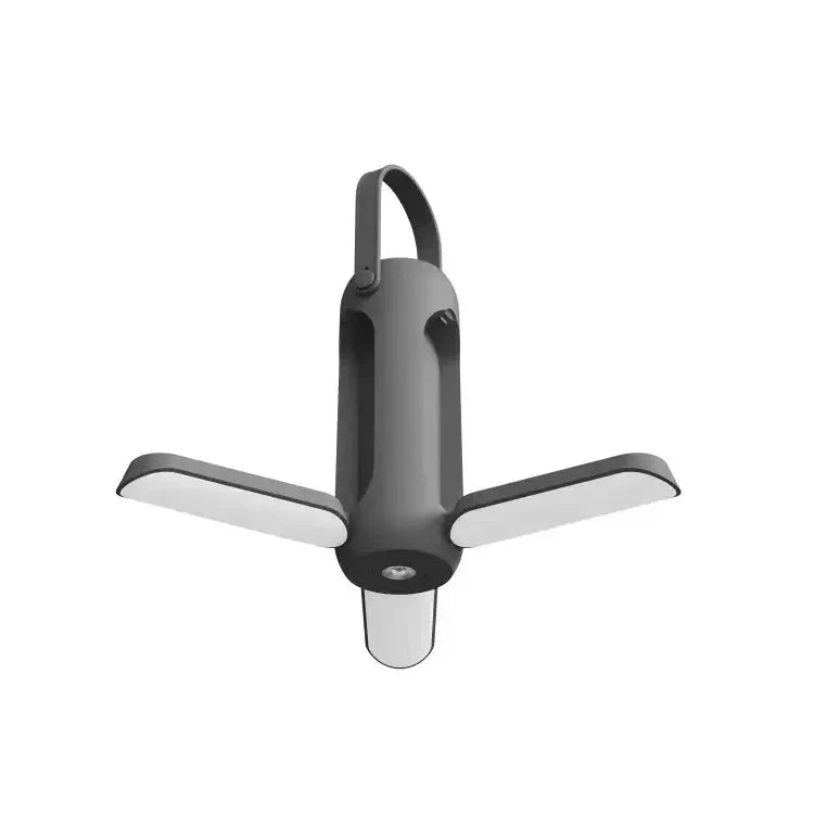 Vielseitige NightHalo Outdoorlampe, dimmbare Camping-Laterne & faltbare LED-Beleuchtung für unterwegs.