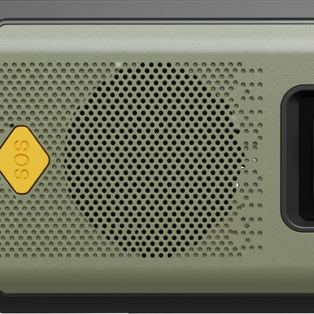 EchoLight Notfallradio: AM/FM Radio, präzise Wetterwarnung, helle LED-Taschenlampe. Ideal für Krisenvorsorge.