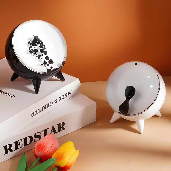 Innovatives MagnoFlux Ferrofluid Display mit Bluetooth-Lautsprecher, synchronisiert Flüssigkeit mit Sound.