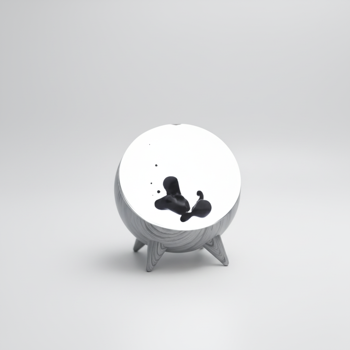 Hochwertiges MagnoFlux Musik Ferrofluid Display, ein dekoratives Gadget und einzigartiges Wohnaccessoire.
