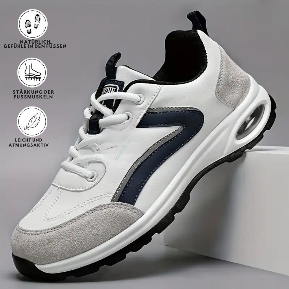 Komfortable Damenschuhe: Leichte Alltagssneaker mit breiter Zehenbox & atmungsaktivem Mesh.