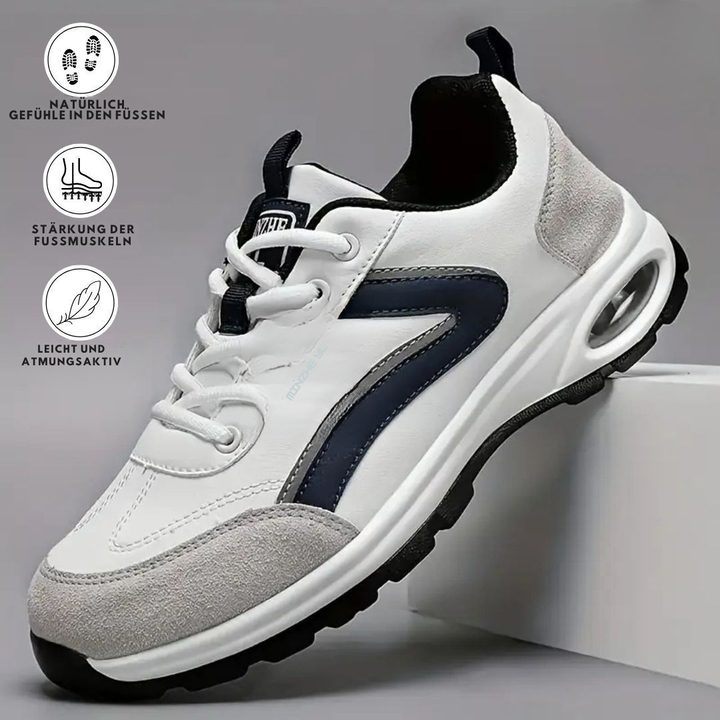 Komfortable Damenschuhe: Leichte Alltagssneaker mit breiter Zehenbox & atmungsaktivem Mesh.
