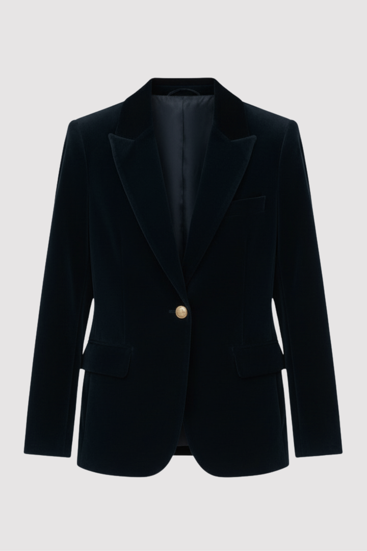 Eleganter Damen Blazer, tailliert, Langarm, perfekt für Business und Freizeit.
