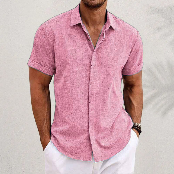 Stilvolles Herren Sommerhemd, tailliert geschnitten, modern für den Sommerlook.