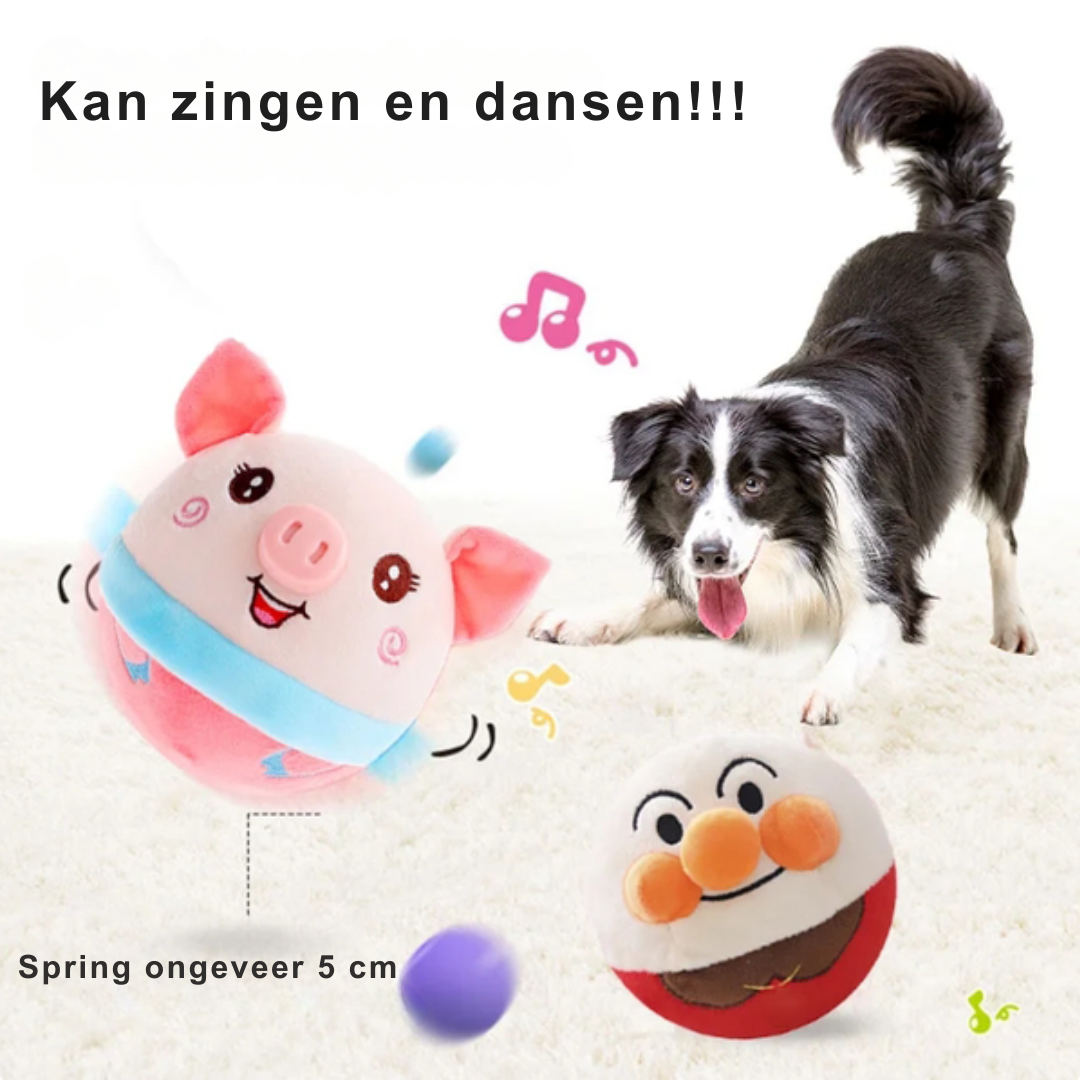 Interaktives, bewegliches Hundespielzeug für Spielspaß & Aktivität. Robustes Haustier-Spielzeug für Hunde.