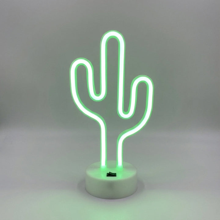 Gemütliches Schlafzimmerlicht: Neovelle LED-Tischlampe im Neon-Stil für entspannte Atmosphäre.