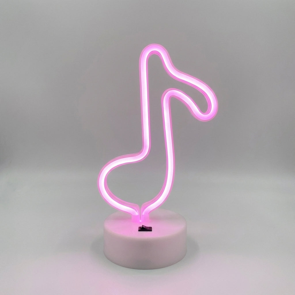 Neovelle Dekobeleuchtung: Stilvolle Neon-Tischlampe für ein besonderes Ambiente.