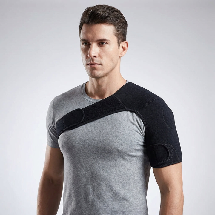 Verstellbare orthopädische Schulterstütze, unisex, bietet Halt und Schmerzlinderung für die Schulter.